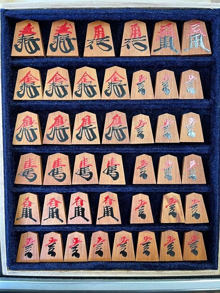 将棋　駒 盤師 吉田寅義製作 雛駒付 ミニ将棋4点セット 403YG-S04